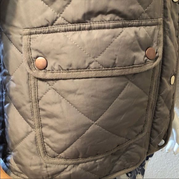 Thread & Supply Fleece Lined Quilted Utility Jacket Size Small - Picture 11 of 13